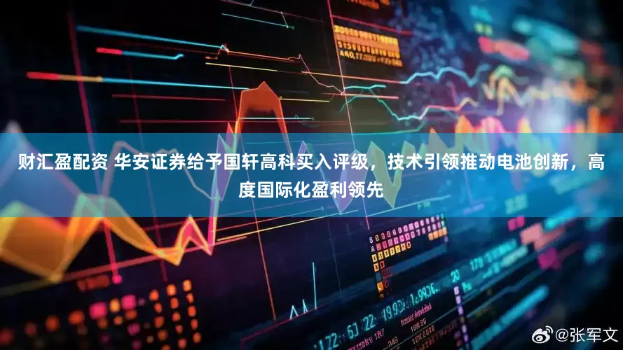 财汇盈配资 华安证券给予国轩高科买入评级，技术引领推动电池创新，高度国际化盈利领先